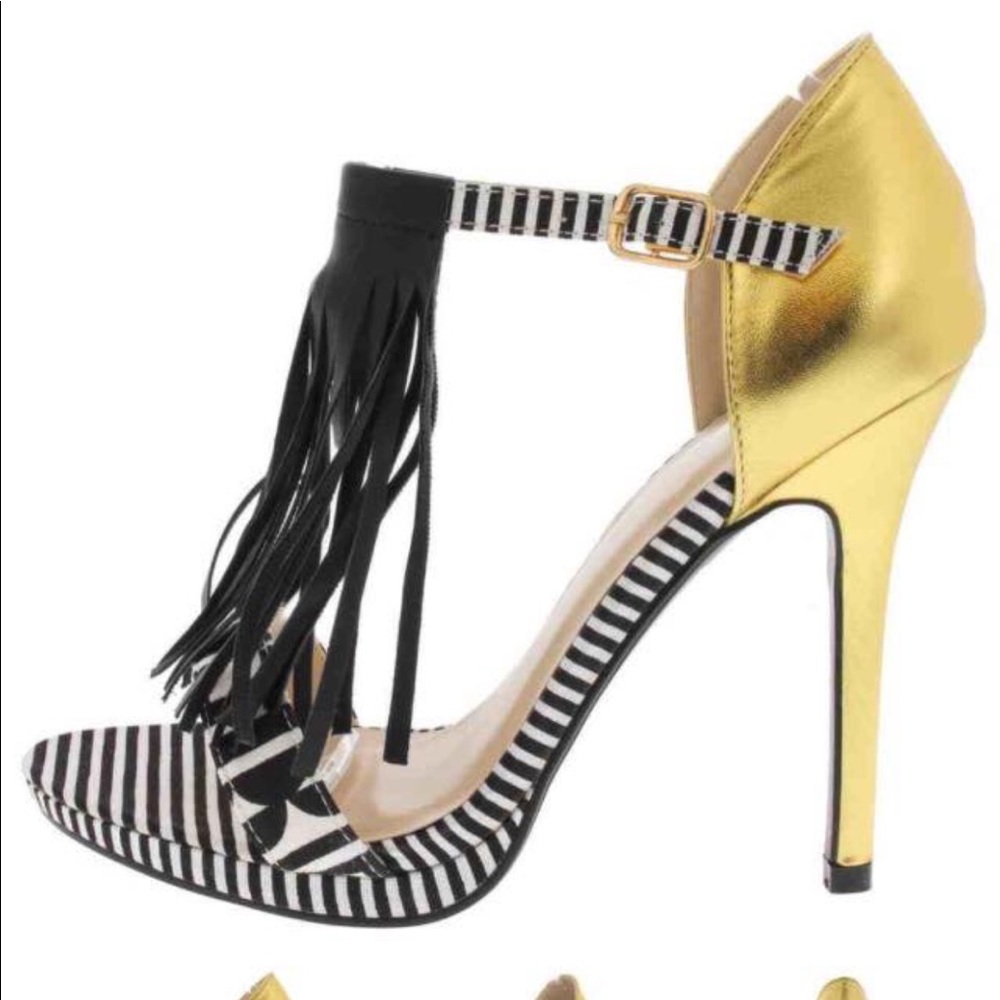 High heel shoes